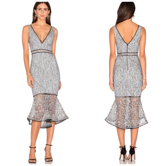 NICHOLAS Dresses & Skirts - NWT Nicholas Lace Plunge Dress